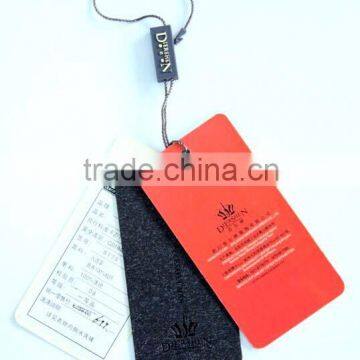 Paper Material clothes size tag (M-HT092)