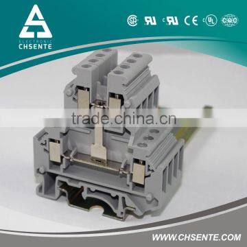 JUT1-4/2L Grey industrial distribution tend terminal block