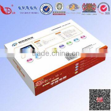 Colorful tablet personal computer carton box & Ipad box for sale