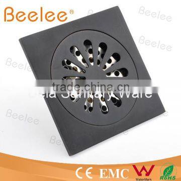 oil rubbed bronze brass floor drain