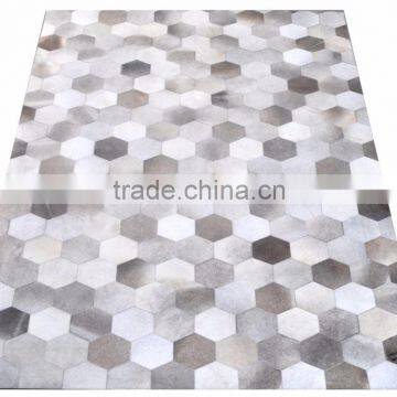 Hair-On Cowhide Leather Carpet M-108