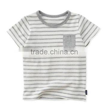 Thin Short Sleeve t Shirts Stripe Shirt Baby Girl Stripe t Shirt photo-2