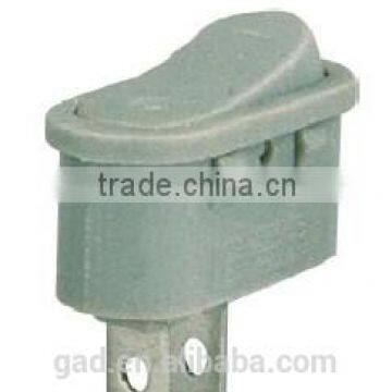 CNGAD KCD10 Series 2pins 6A gray Boat Switch (250V rocker switch,mini boat switch)(KCD10-101)