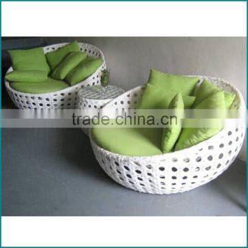 Rattan corner lazy sofa cane chair JJ-029TC