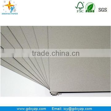 Factory Price FSC Double Side Gray Paper Board with Smooth Surface