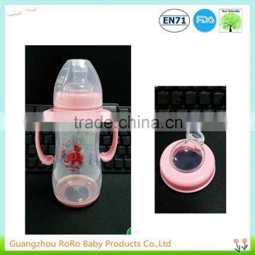 BPA free 12 ounce natural bottle with spout large flow feeding bottle for infant