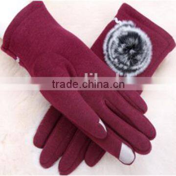 Two Fingertips Touch Screen Gloves Feeling Comfortalbe Gloves