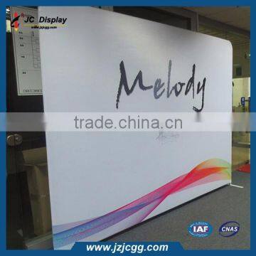 JC reinforced aluminum alloy trade show spring popup display