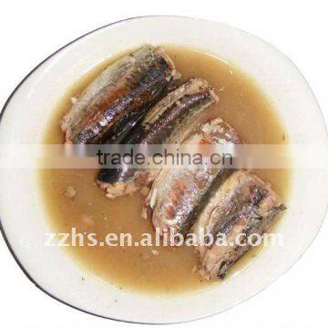 Canned Mackerel Fish In Brine