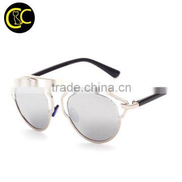 Hot Selling Luxury Brand Female Cat Eye Sunglasses Women Vintage Retro Designer Fashion Sunglass Men Retro Sun Glasses CC5016 photo-3