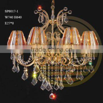 Traditional crystal chandelier light for home,baolian crystal chandelier light for home