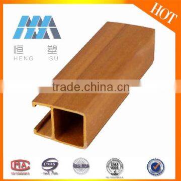 20 Year Guarantee Exterior Wood Plastic Wpc Timber Tube for Pavillion photo-2