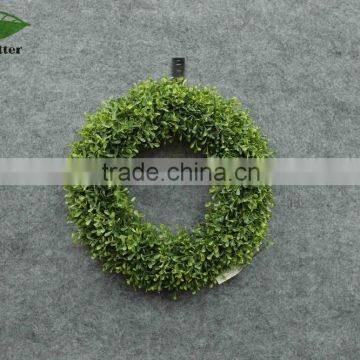 wholesale home decor artificial grass wreath, high quality christmas wreath