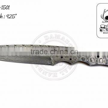 Damascus Steel Knife Blade Blank DD-BB-1501