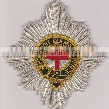 Bullion Crest | Bullion Embroidered Badge | Hand Made Badges