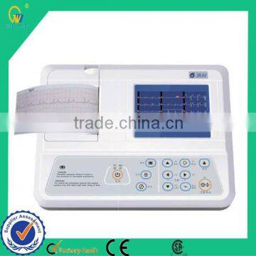 2014 Chinese Portable Nice Medical equipmen Single Channel Electrocardiograph ECG