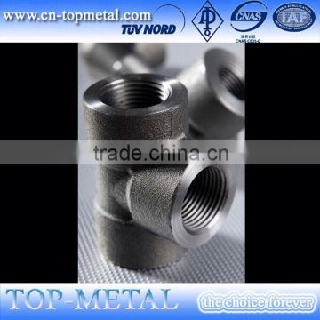 threaded forged galvanized steel pipe fittings 3000lb