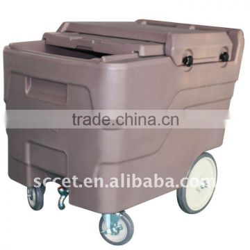 rotomolding plastic ice cart,ice caddies