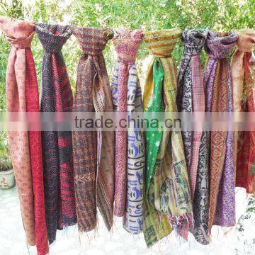 Exclusive Indian Kantha Stoles Wholesale Price