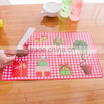 Plastic Coasters Christmas Flower Home Rabbit Supplier Placemat Table Mat Felt Laser Placemats Supplier photo-5