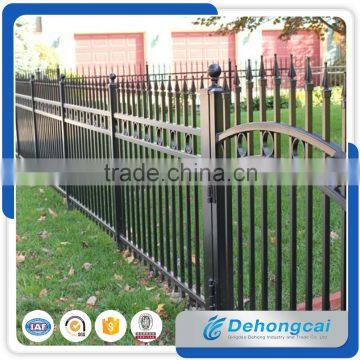 Modern Decorative Iron Fence for Garden