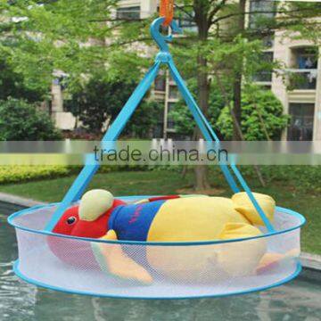 YIWU RODA 100%polyester a Single Layer White Clothes Basket photo-2