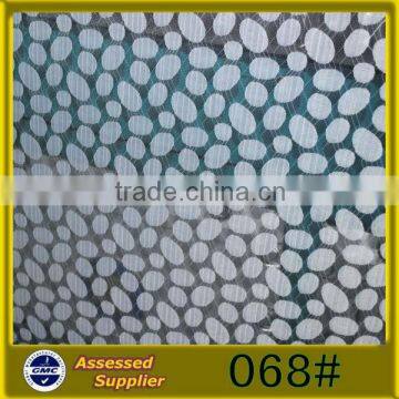 China factory Beige Color and Knitted Technics White Lace Fabric