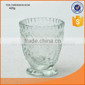 Religious votive candle holder silver or clear wholesale Holiday decoration