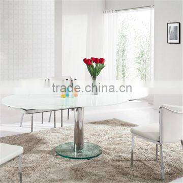 glass material dining table tea table furniture