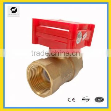 CWX-10 2 way motor control valve DC9V brass for electric control water treatment