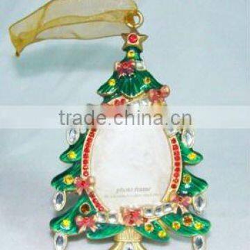 Christmas Tree Shape Hanging Photo Frame