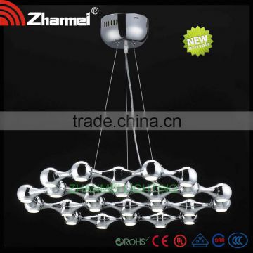 24 lights decorative Modern Crystal Pendant Lamp