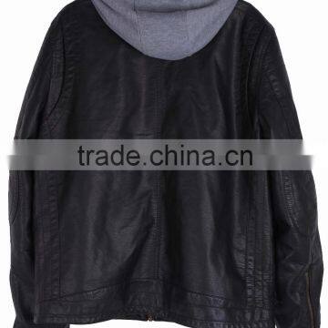 2015 New Print Men's Leather Jacket photo-2