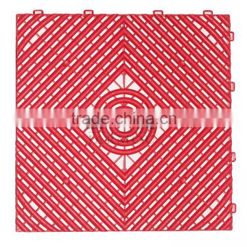 Kitchen Fasion Maze Shape Plastic PP Interlocking Leak Grid flooring Tiles