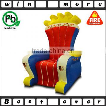 Inflatable throne Prince King throne inflatable chair