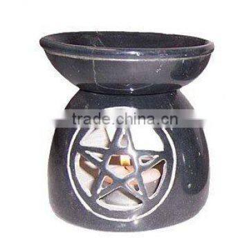 Soap stone Incense Oil Burner ~ Aroma Diffuser ~ Aroma Lamp ~ Air Freshener Oil Burners