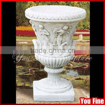 Natural Stone Flower Vase Handmade Designs