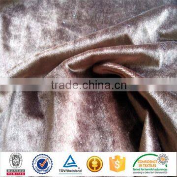 2015 New Design 3D Embossed Sofa/Car Upholstery Fabric French Velvet /Velour