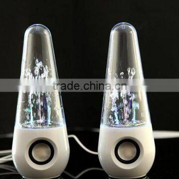 led water dance speaker stereo sound system for pc