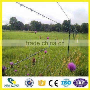 BWG 12 X14 with 6 inch barbed distance in normal twisted barbed fencing mesh