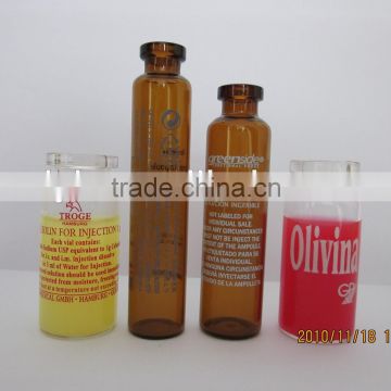 10ml pharmaceutical glass tube vial