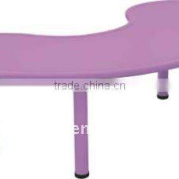 New children study table -- ATX-11176C Plastic moon table