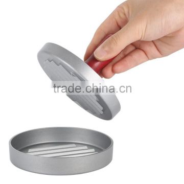 Wooden handle burger press aluminiunm Made in China