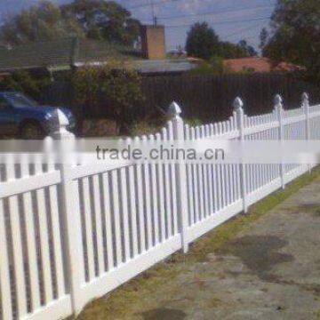 pvc picket fence