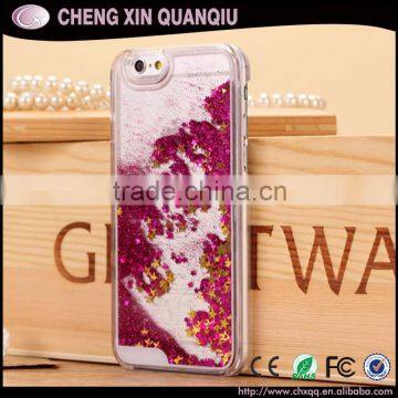 [CX]Bling Sparkle Glitter Stars Dynamic Liquid Quicksand Clear Plastic Case for iPhone 6s 6 plus 2016                        
                                                Quality Choice