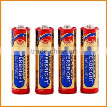 Hot sale size AA R6 heavy duty battery aa