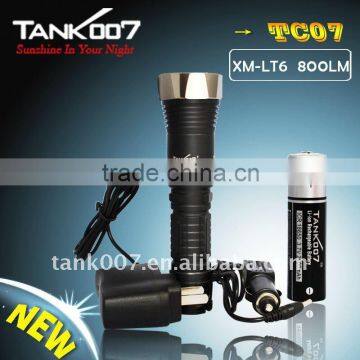 Car Socket Rechargeable Flashlight TC07