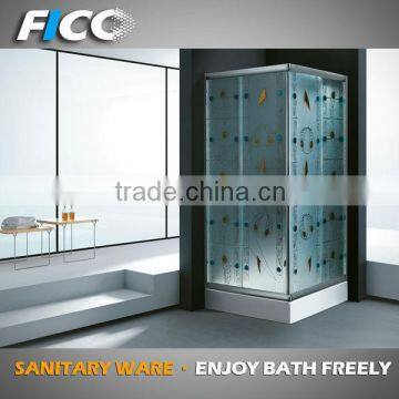 Fico new! FC-507 (PX04),double glass door frameless shower cabin