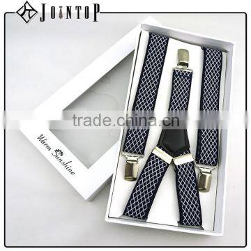 wholesale high quality fashion bow tie and suspender set