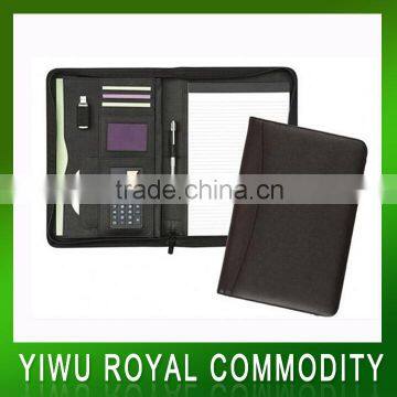 Multifunction PU File Folder With Calculator